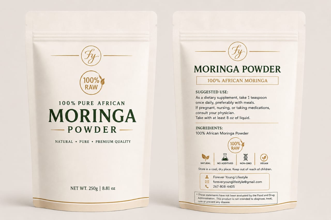 100 % Pure African Moringa-8 oz
